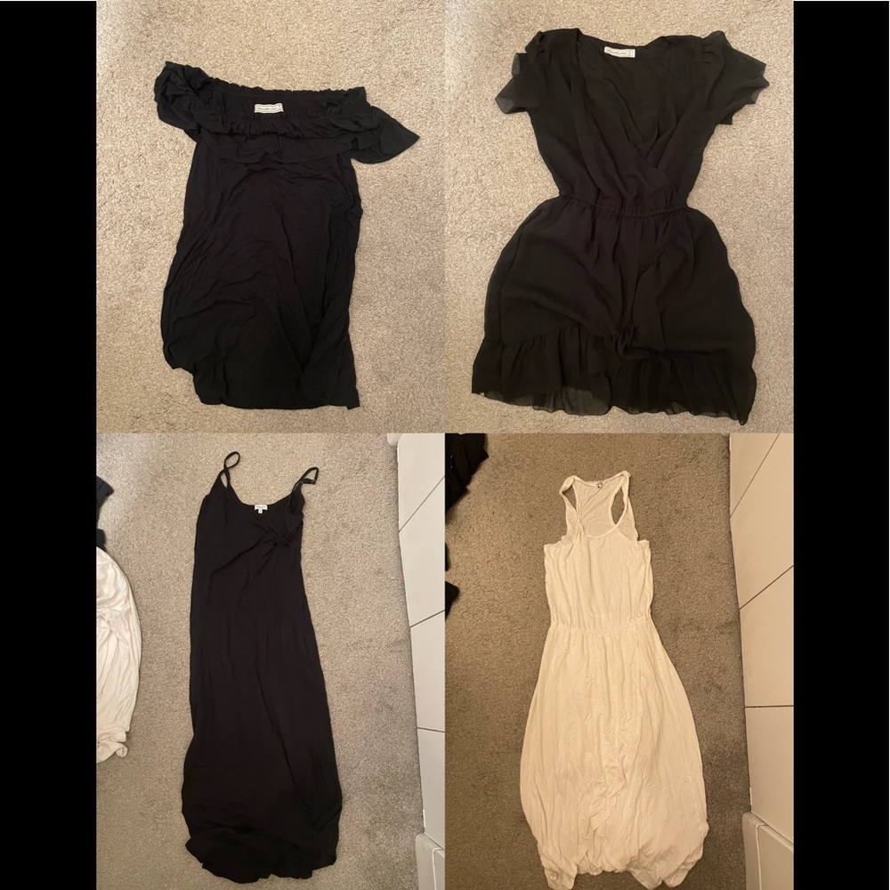 Splendid and Abercrombie 4 dresses in total